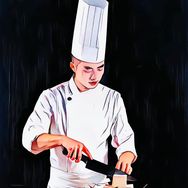 老王教做菜