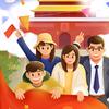 江河日下，何须潦倒风霜！