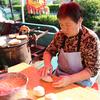 60后山西运城人在杭州卖油酥饼