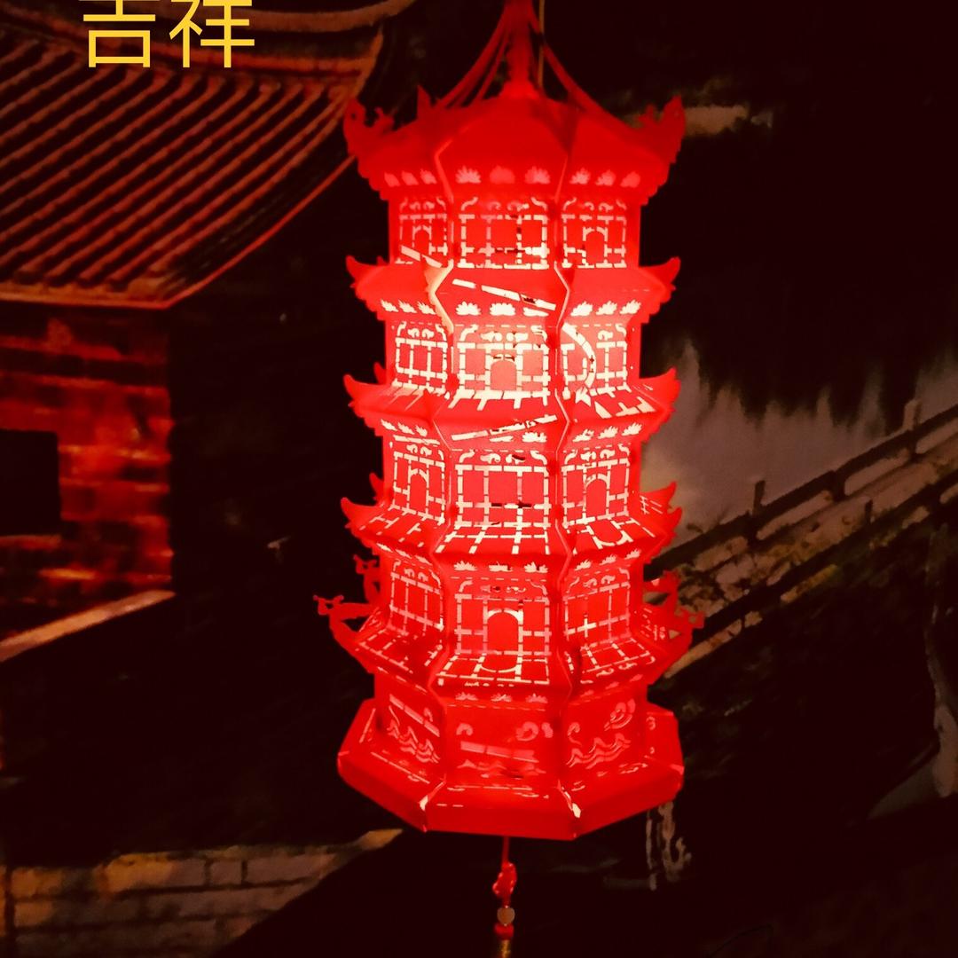 金砖状元灯