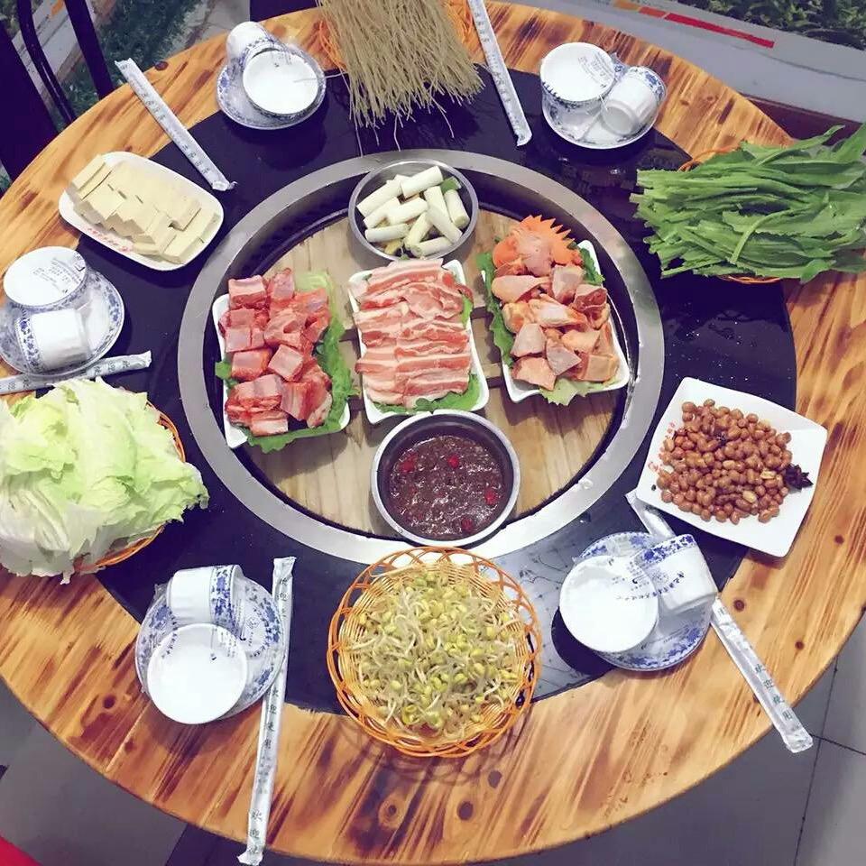 林桐大锅台铁锅炖酱料