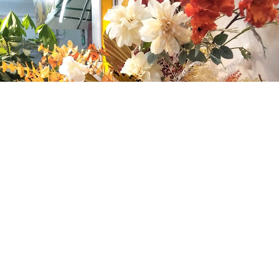 左手斩花右拂尘