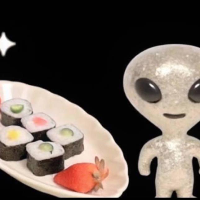 外星人吃寿司