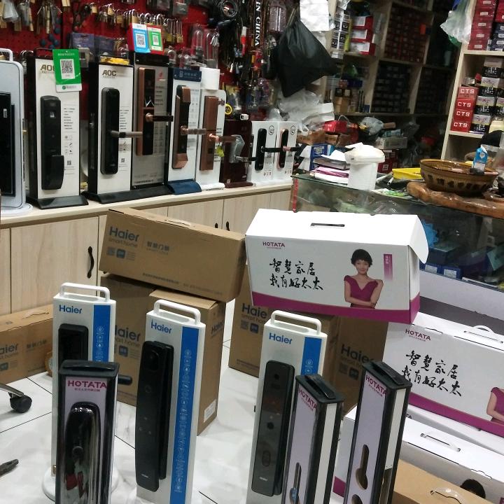 好汉玥玛锁具A0C指能锁梵高防盗门