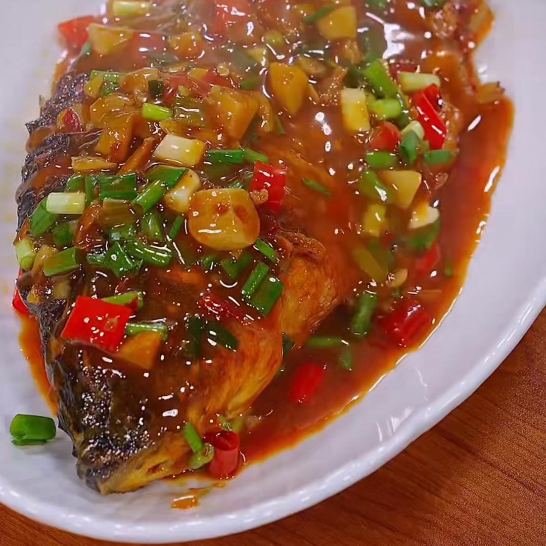 香卤红烧鲤鱼