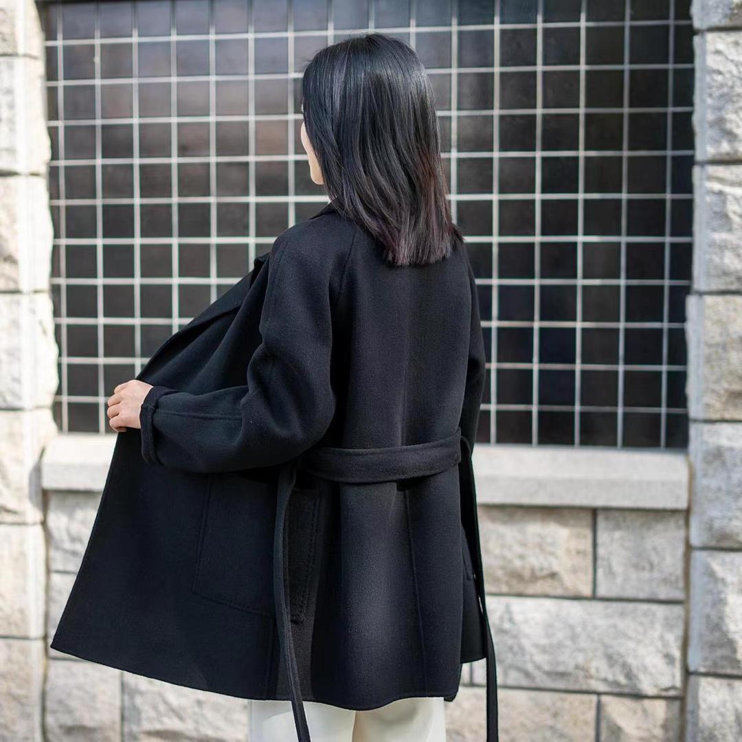 蓝东服饰双面羊毛大衣