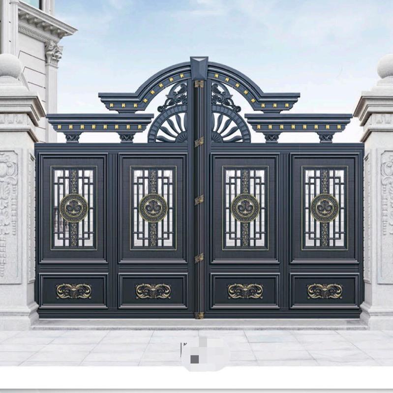 台州市庭院门   铝艺围栏系统阳光房