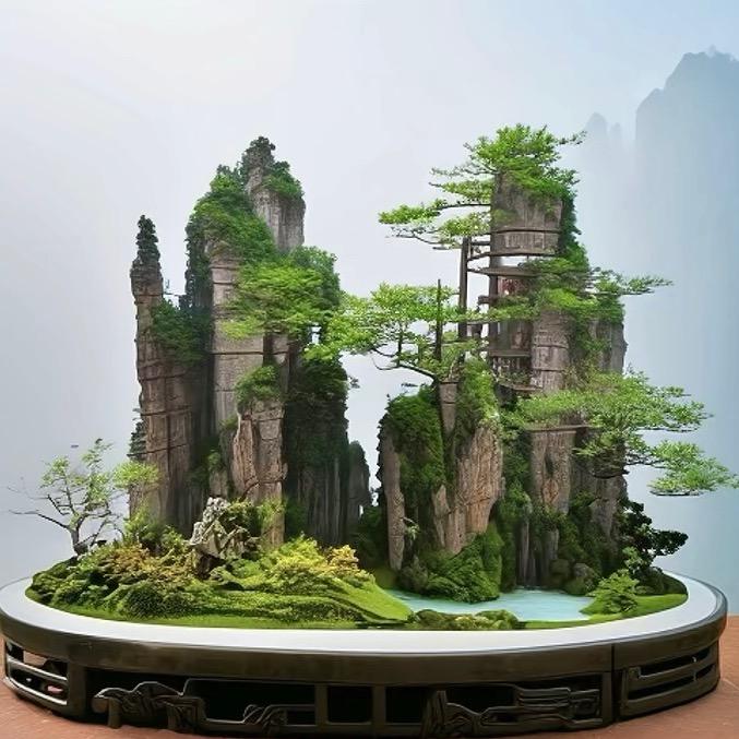 盆景刘