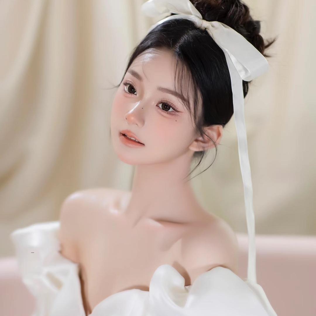 隆尧初白婚纱化妆师一诺