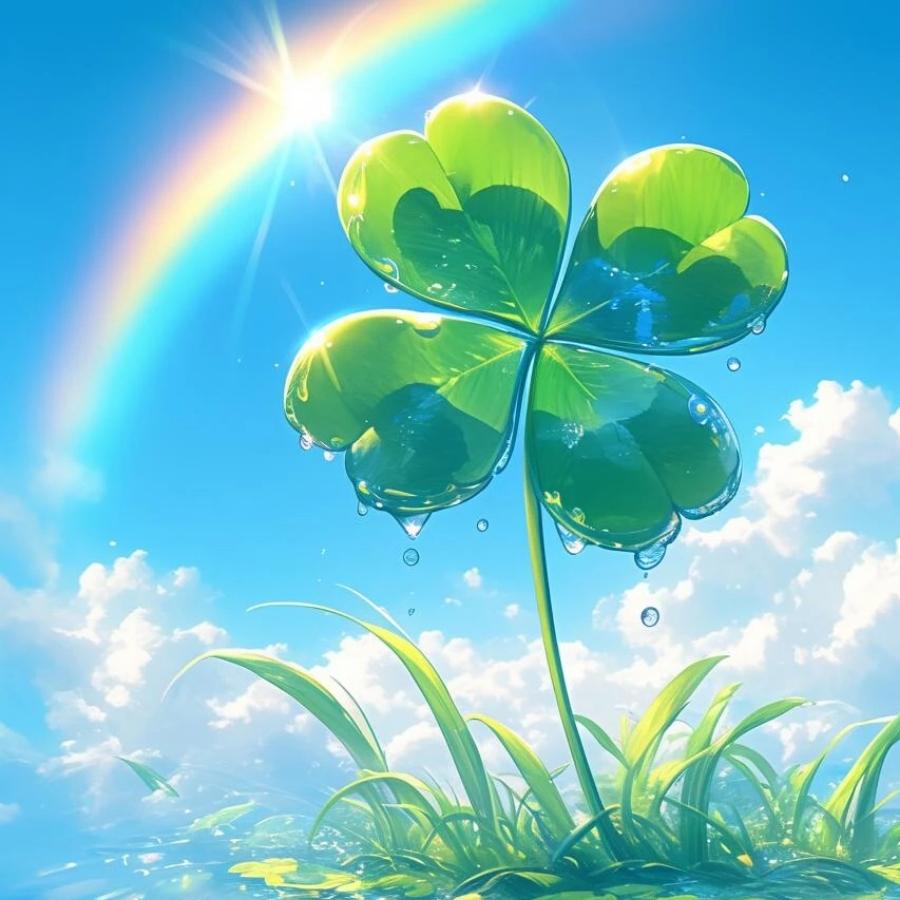 夏花里的深绿木