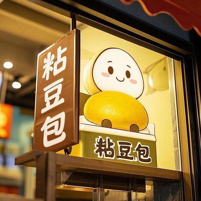 平陆素心粗粮粘豆包