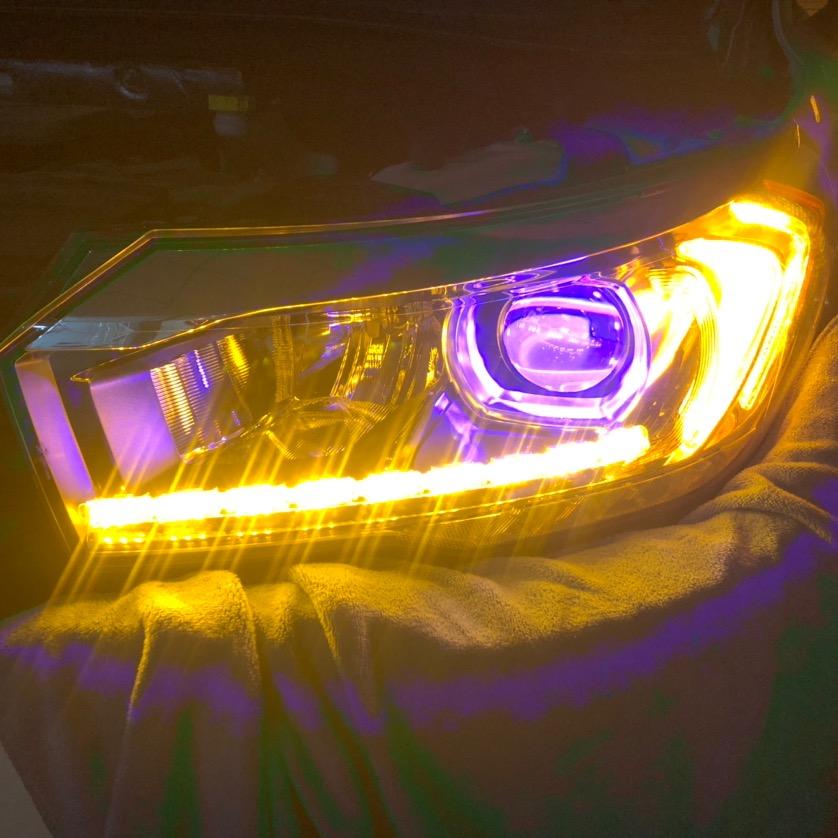 任丘小亮车灯升级