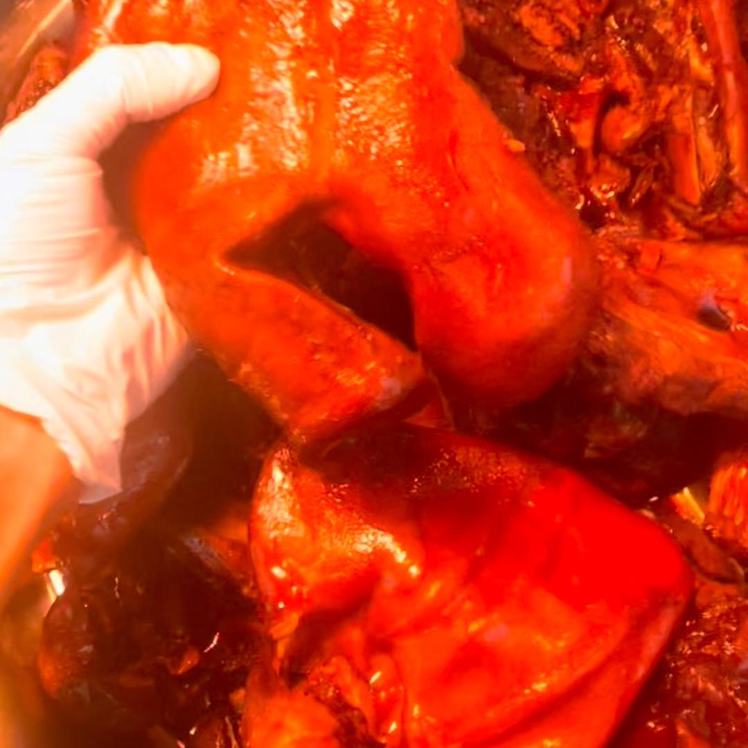 挂汁黑鸭酱香卤味