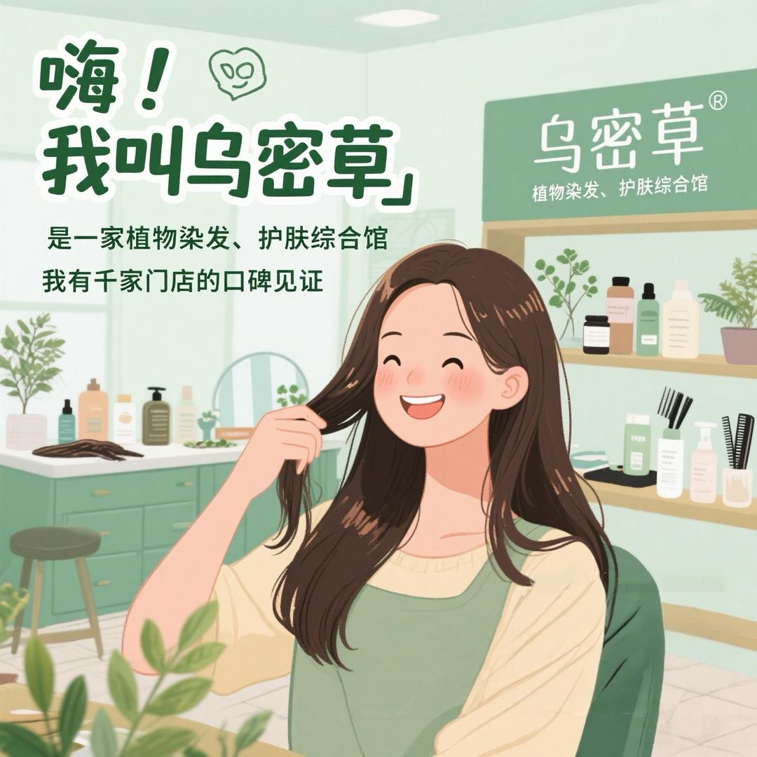 乌密草植物染发(旭兴尚悦小区店)