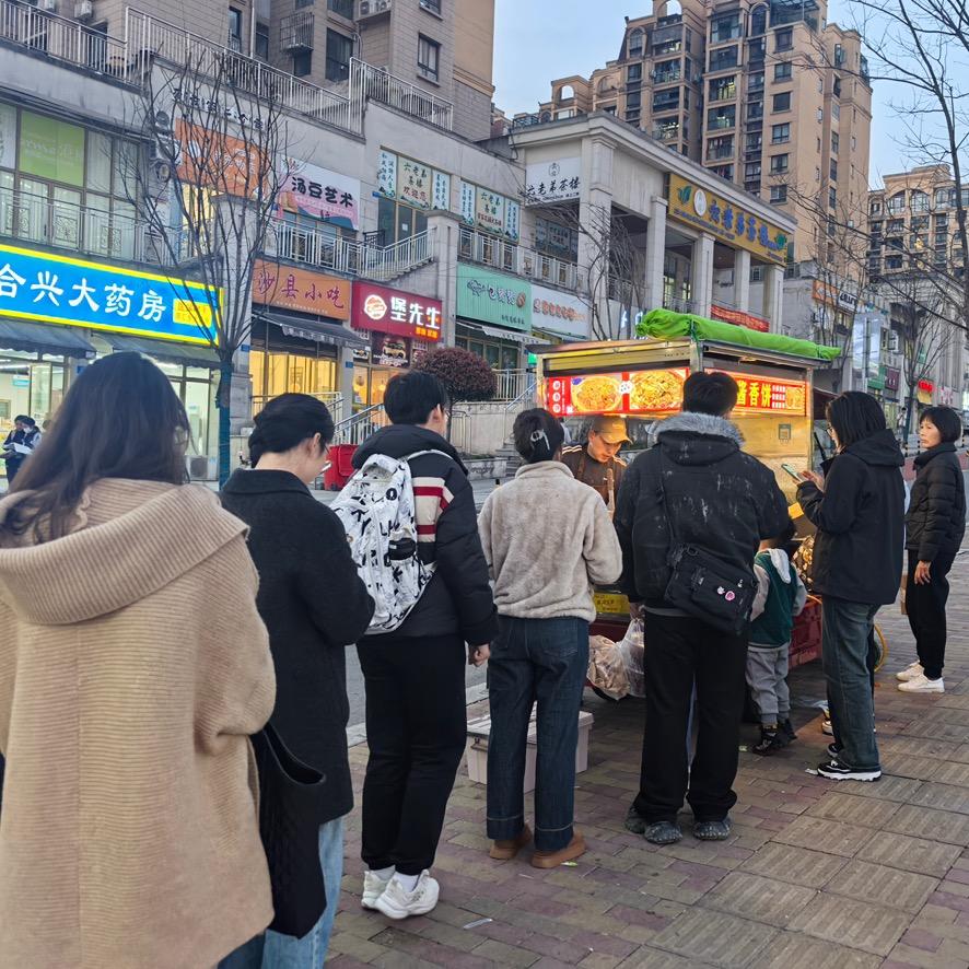 蓝朋友教做酱香饼