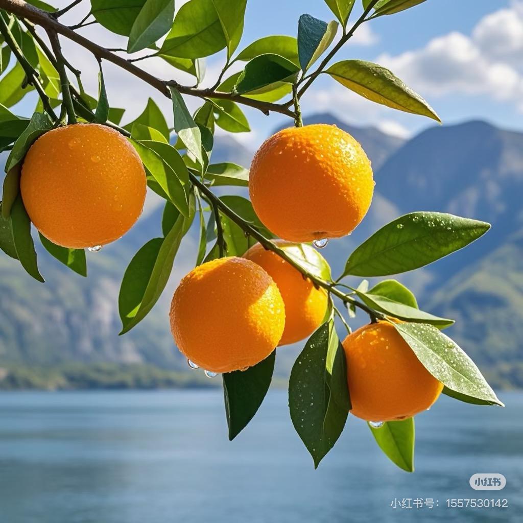 大橙小镇的果园