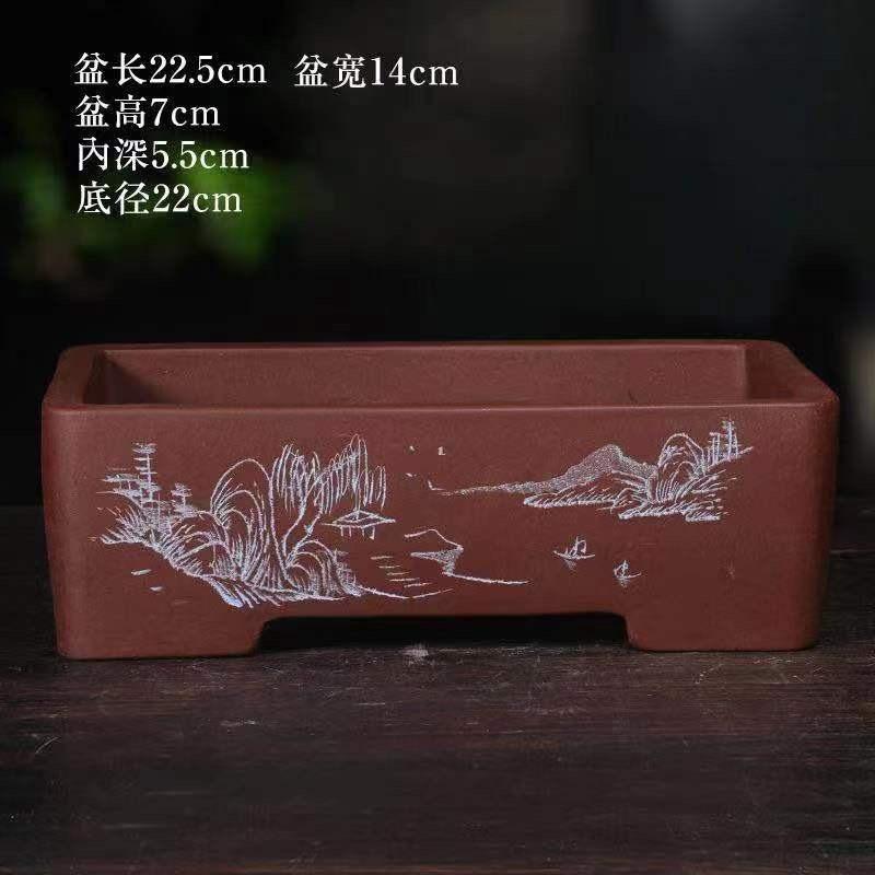 宜兴紫砂盆景盆自产自销