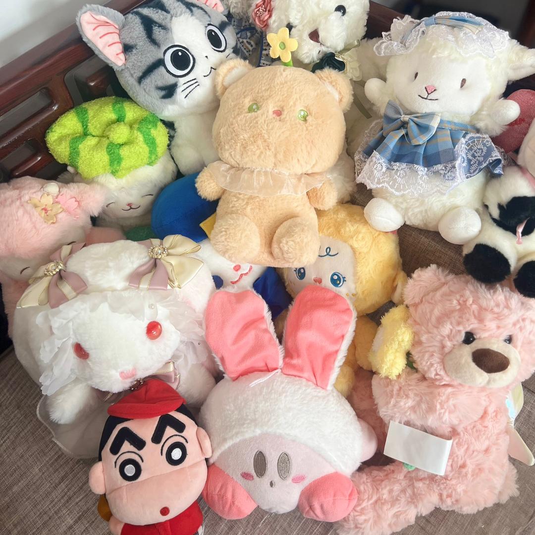 牛咩咩中古毛绒玩偶