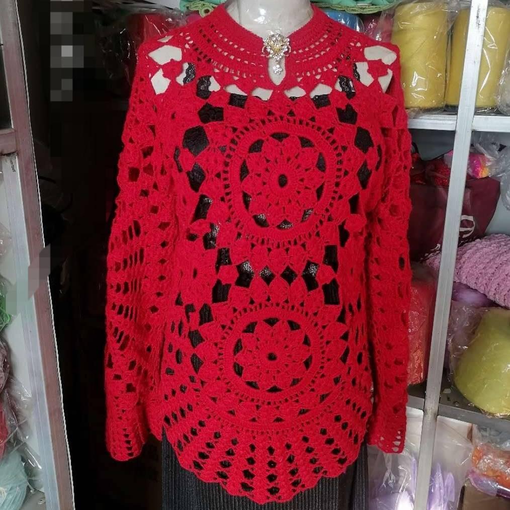 长发飘飘手工编织