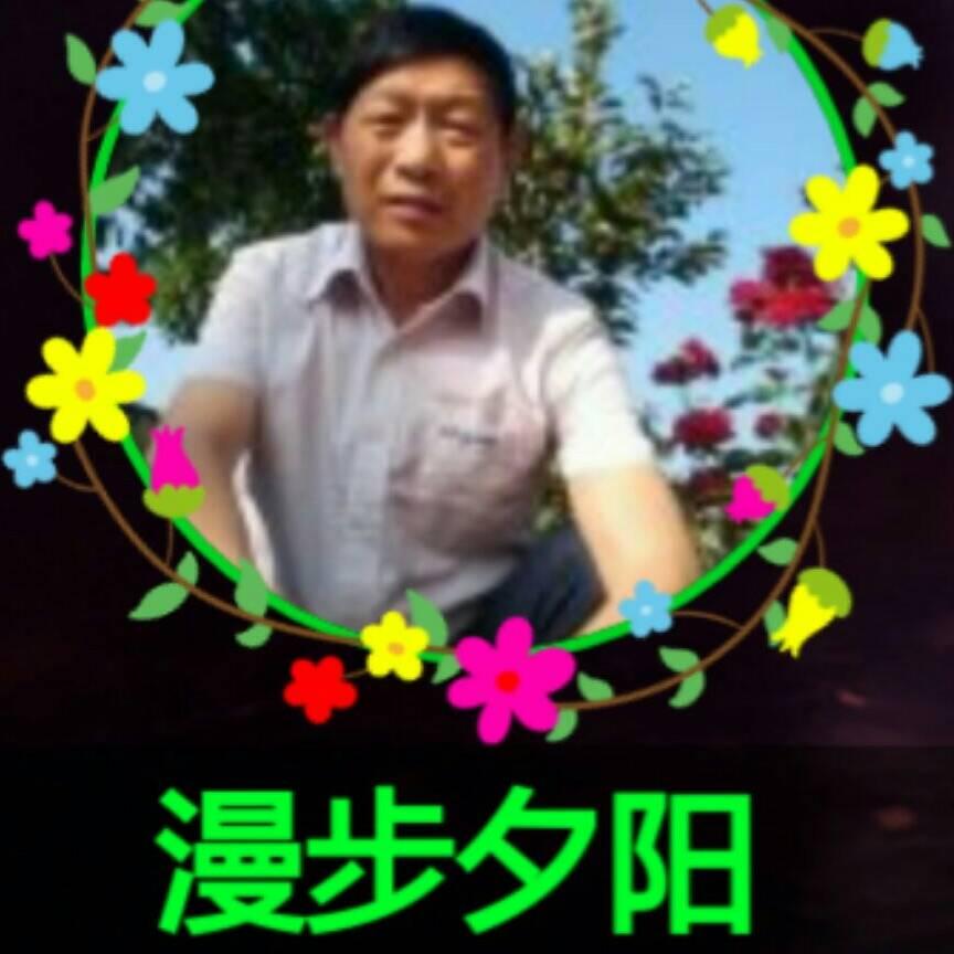 漫步夕阳