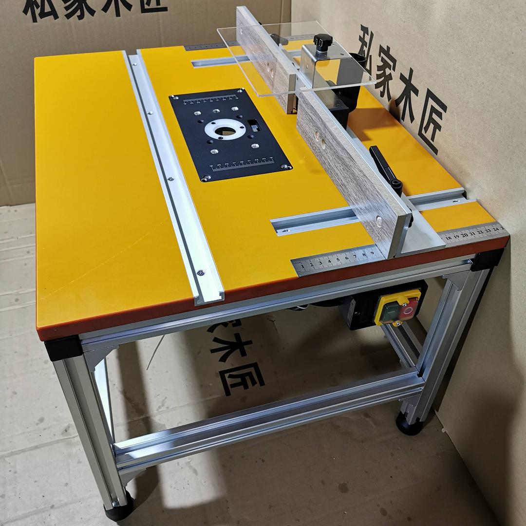 私家木匠专业修边机倒装工作台定制