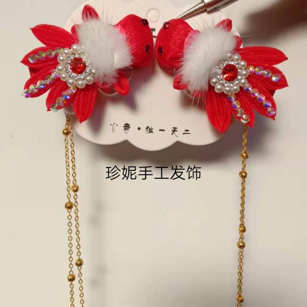 珍妮妈手工发饰