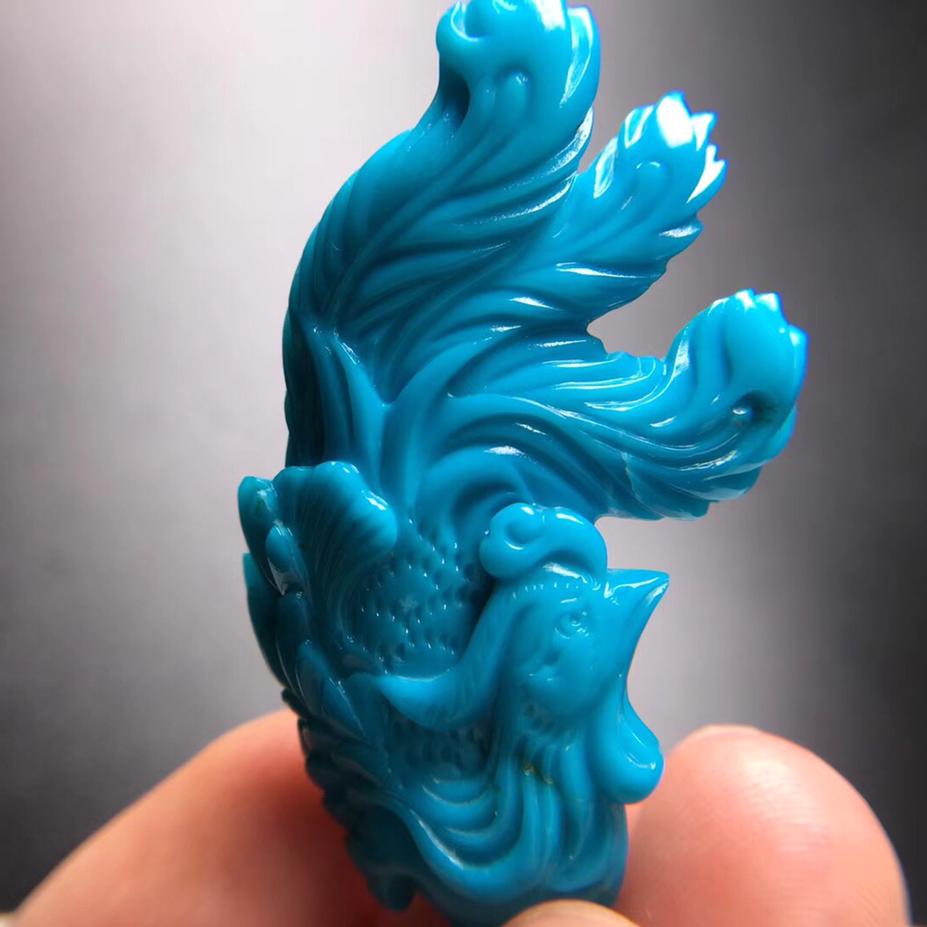 三毛绿松石原矿甄选店