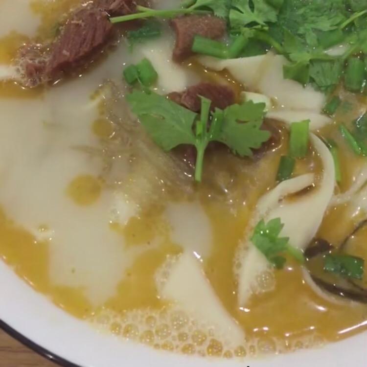 河南烩香源羊汤烩面～