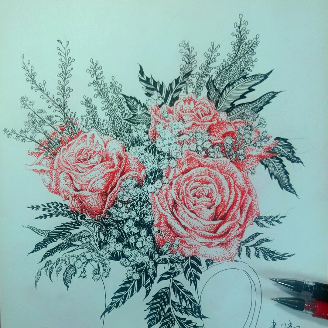 绚丽粉笔画★董老师@抖音