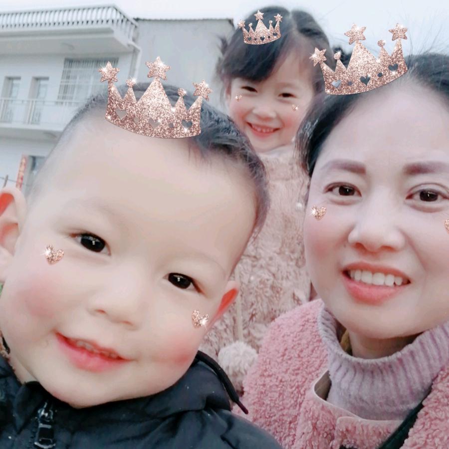 三个孩子的麻麻！吉祥三宝！