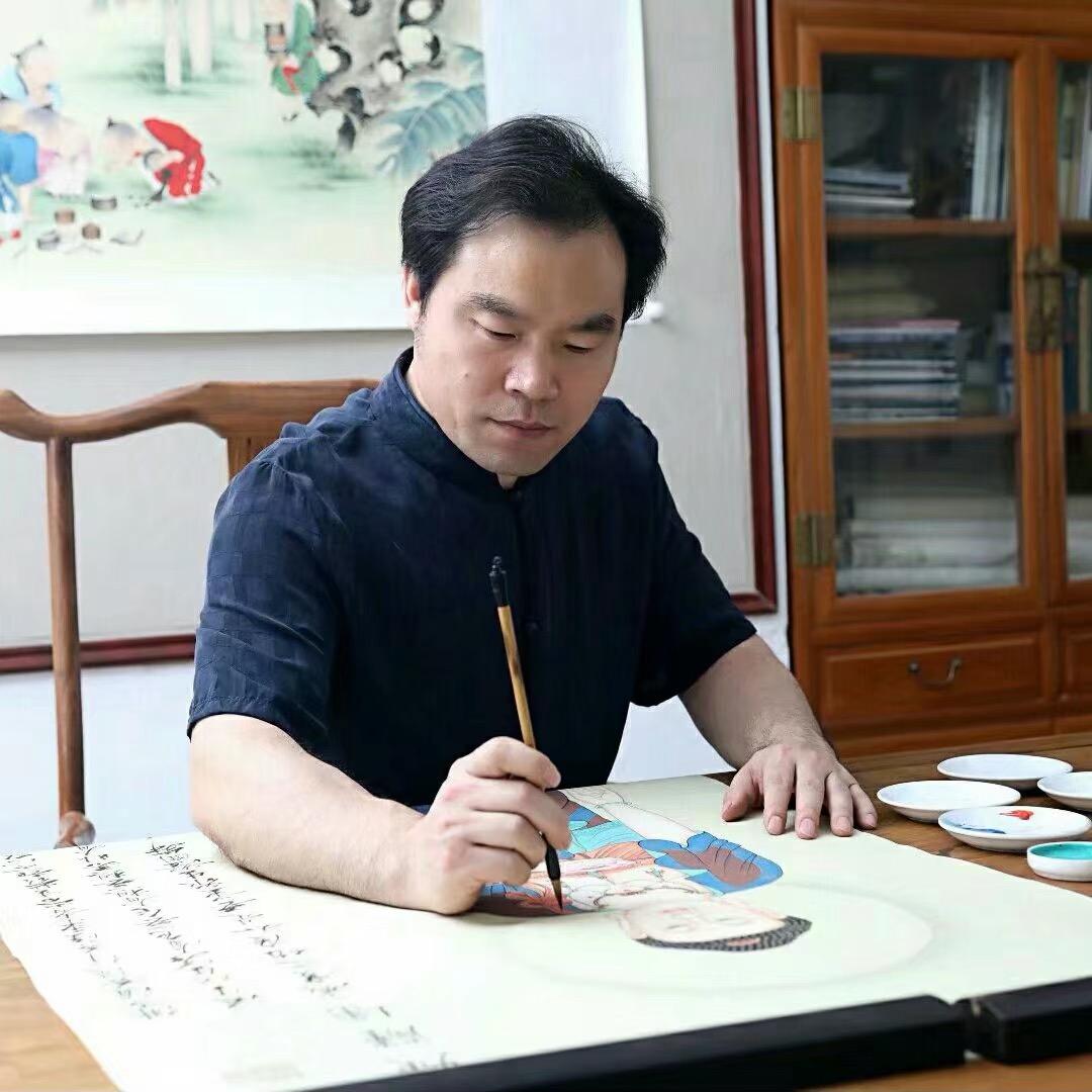 赵君峰工笔画