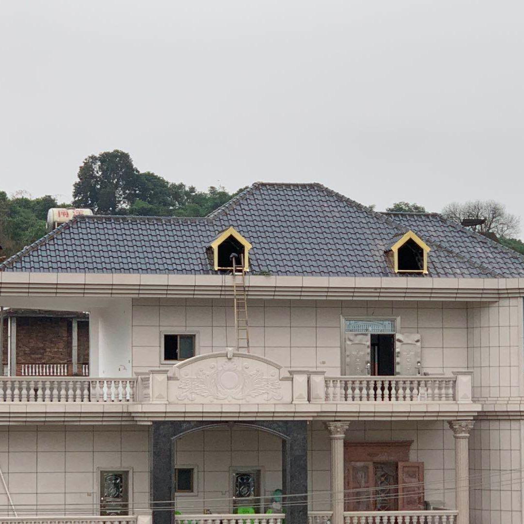 芭影钢结构琉璃瓦