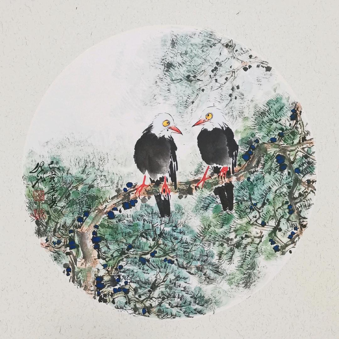 书画家何龙