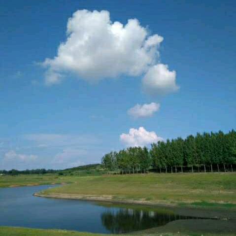 蓝蓝的天空