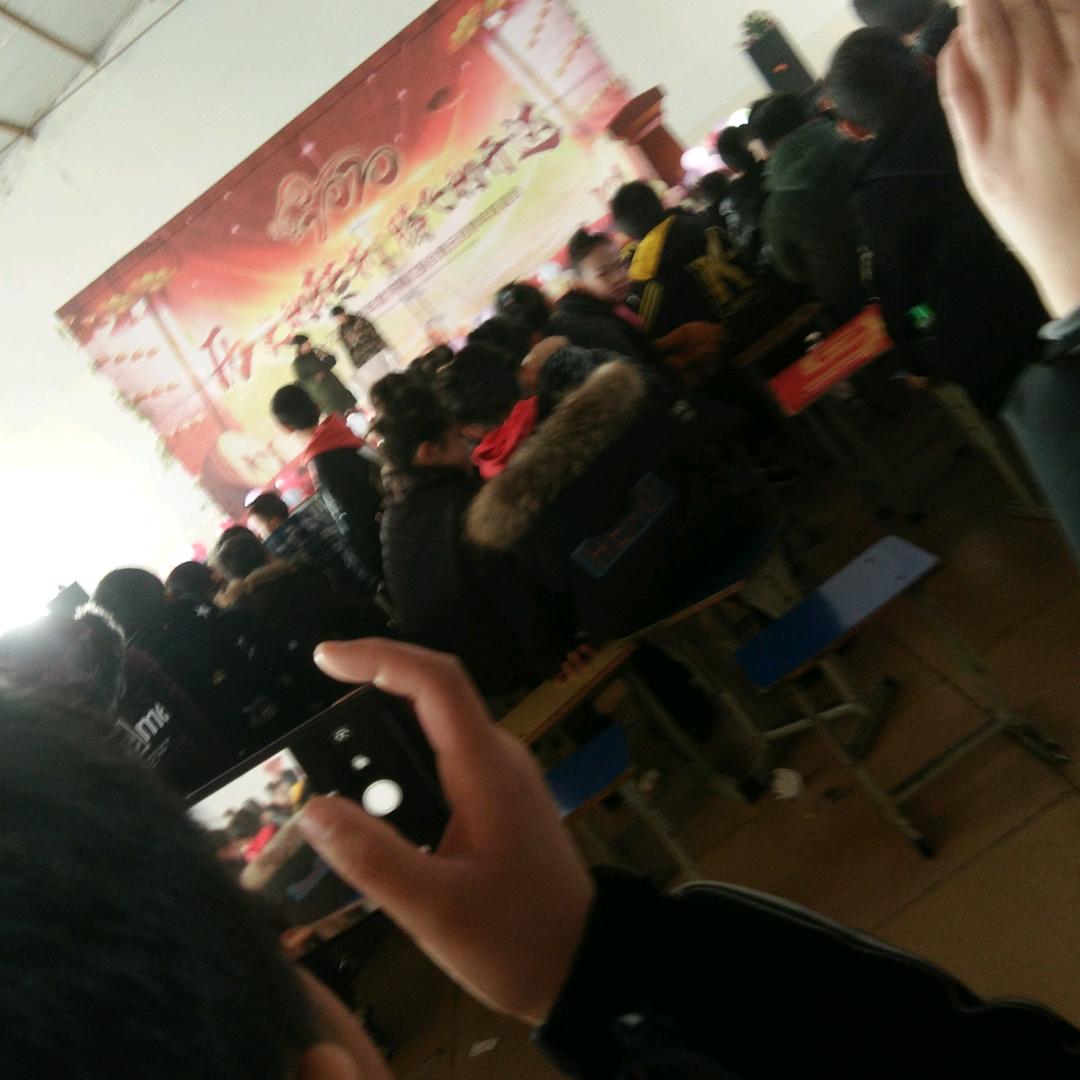 霞光一現