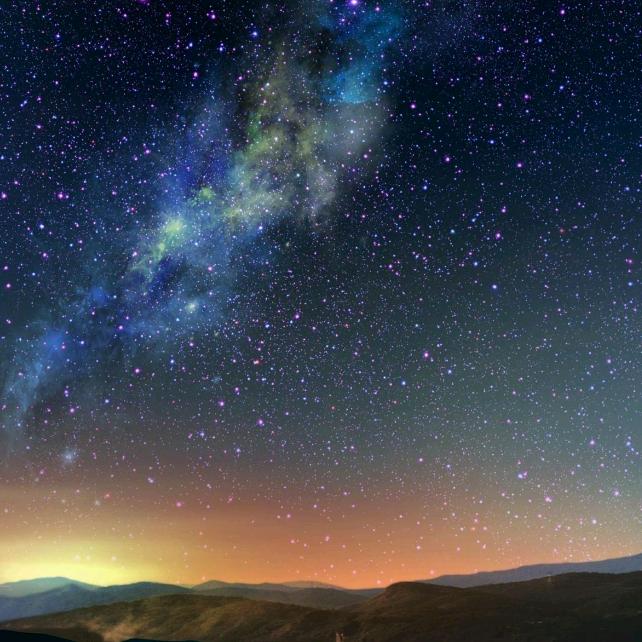 ①夜星辰