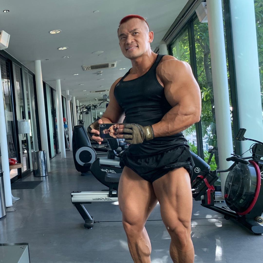 健美冠军王森贵@抖音