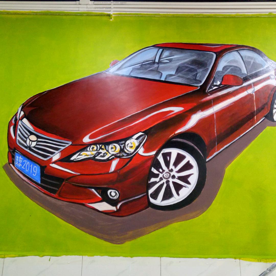 海南墙绘壁画师-油画哥