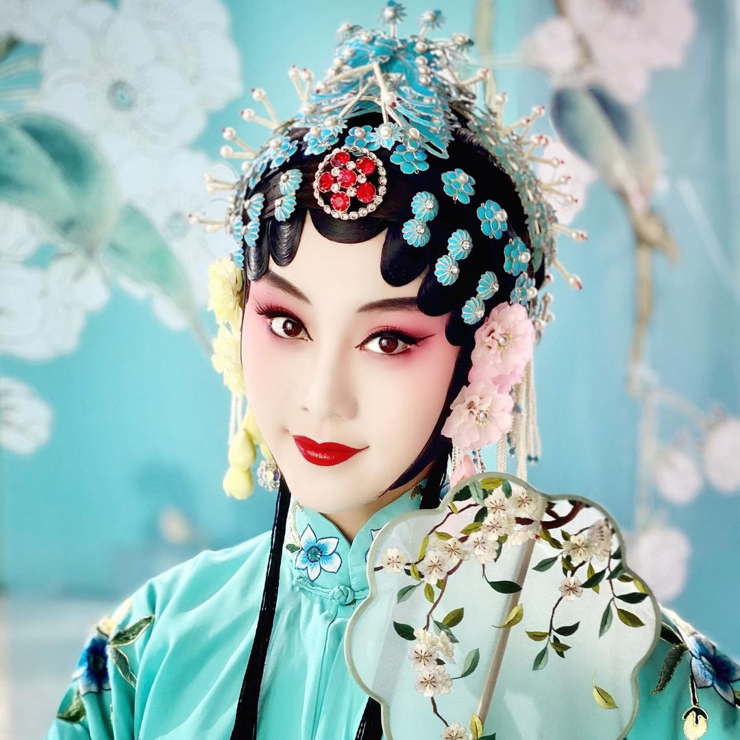 京剧演员王梦婷@抖音