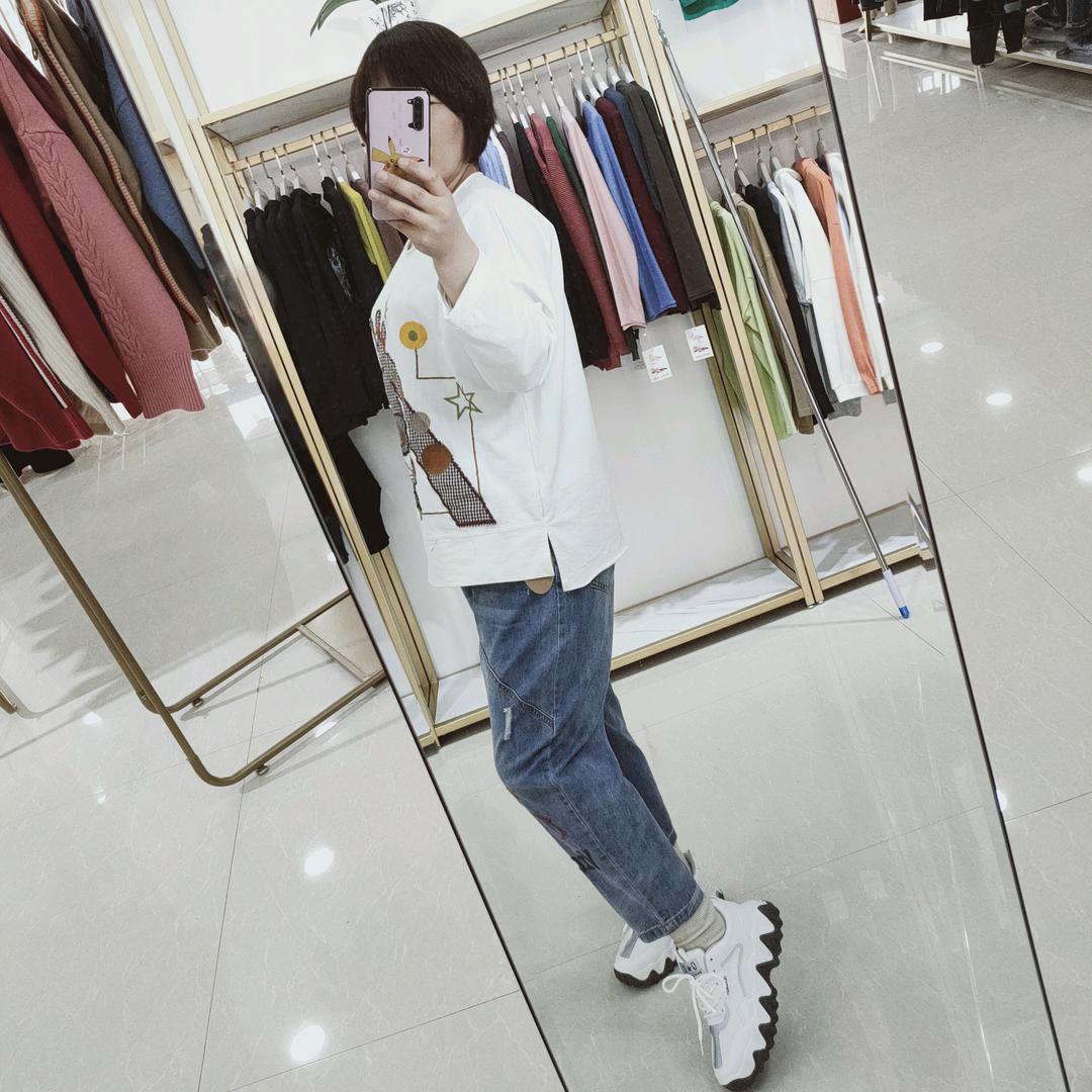 丽华姐，暖频道羽绒服