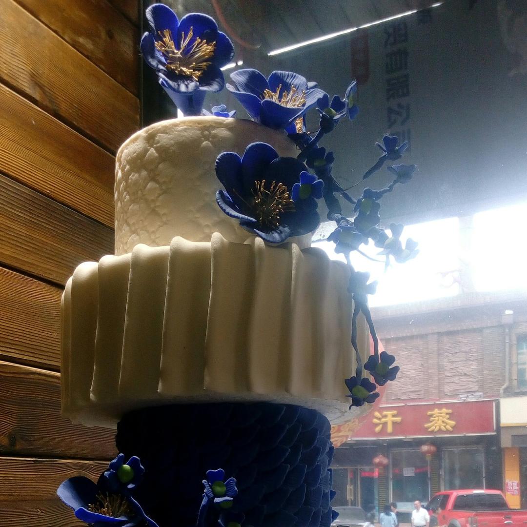 Miss Blue生日蛋糕Miss Blue生日蛋糕