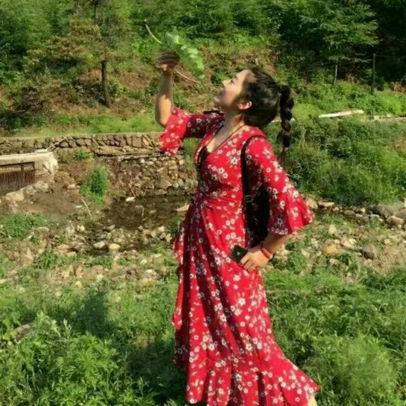 冬天那抹蓝_饭米粒