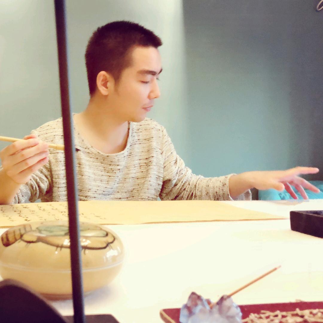 译仁书法