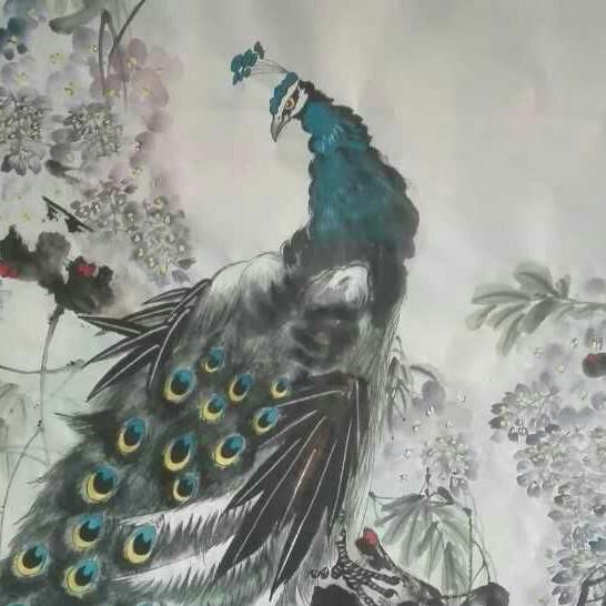 花中画，画中花