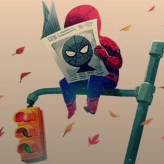 怕spider的man