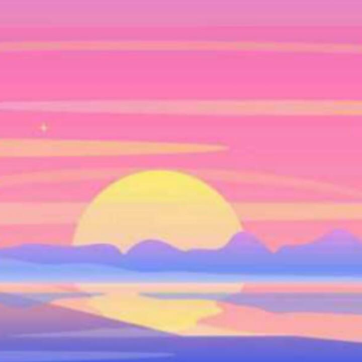 夕阳醉了