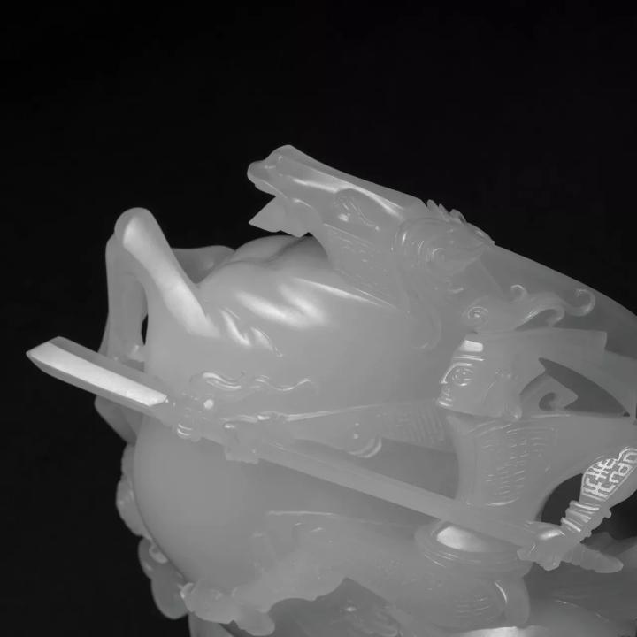 苏工玉雕【长空治玉】