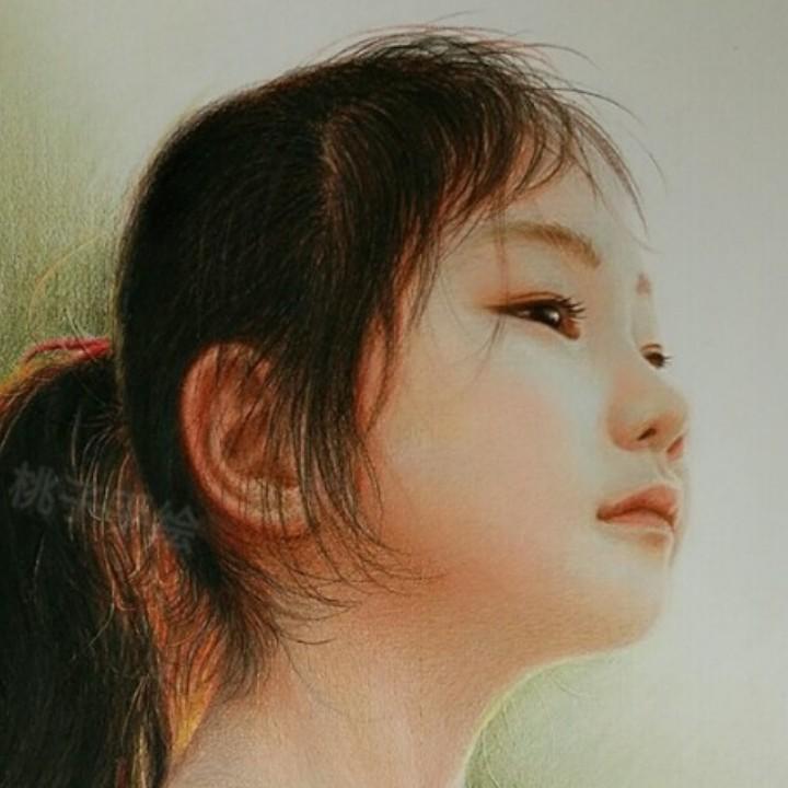 桃子老师教彩铅