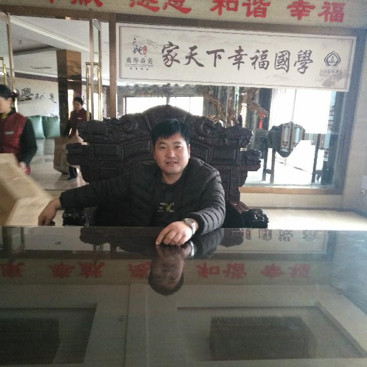 雪天散步