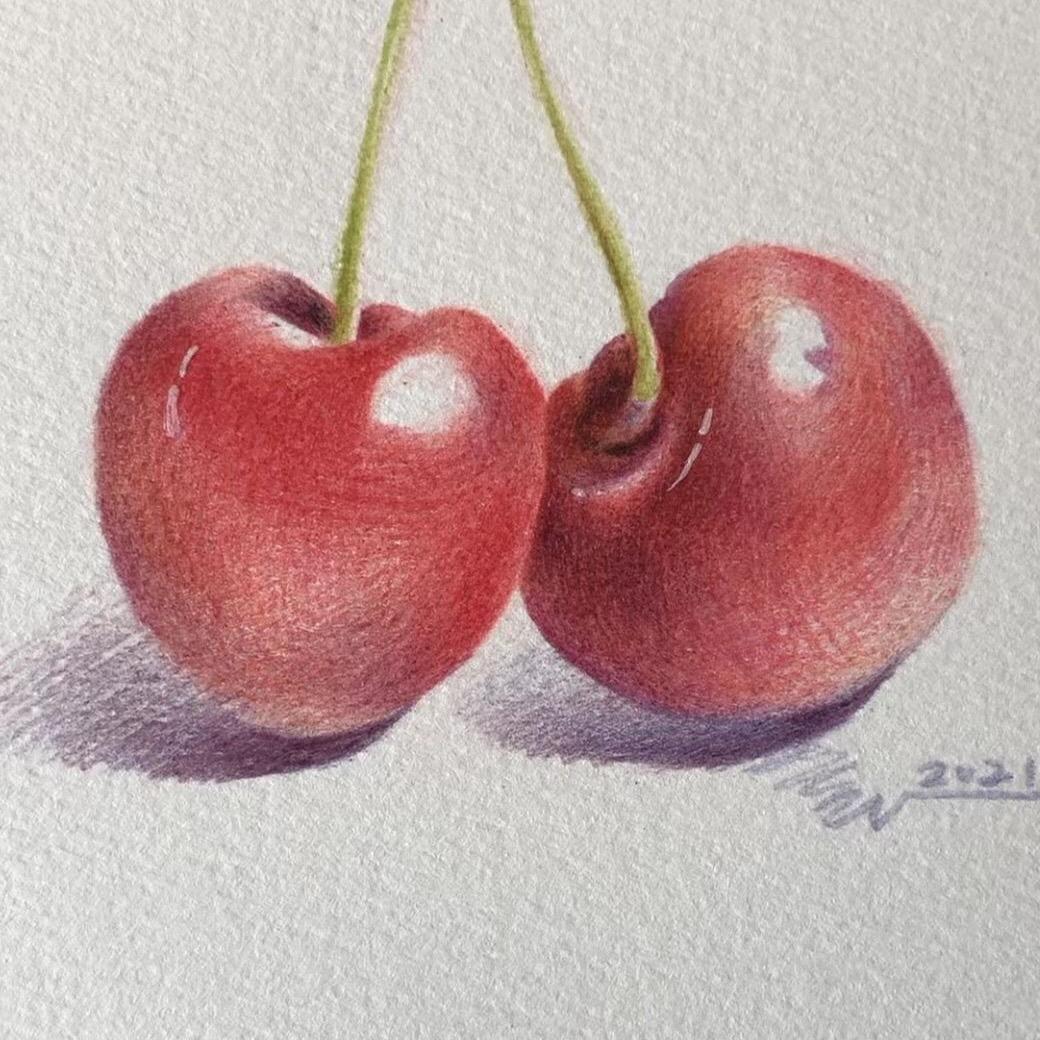 吴双爱画画